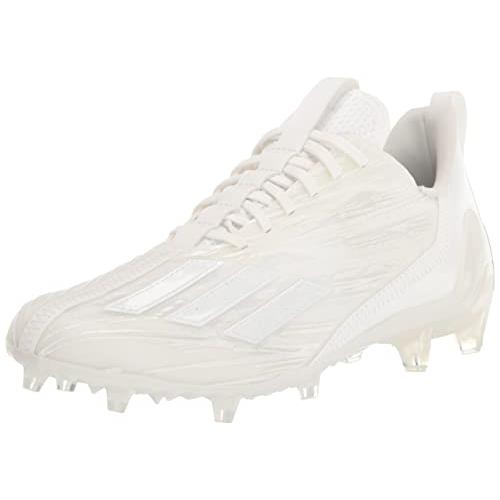 Adidas Men`s Adizero Football Cleats - Choose Sz/col White/White/White