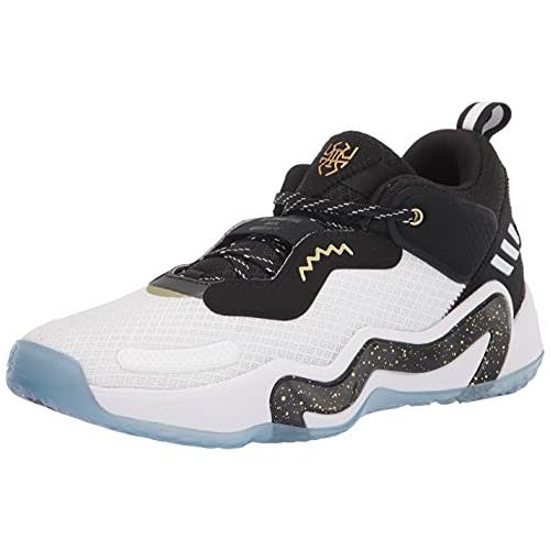 Adidas Unisex-adult D.o.n. Issue 3 Basketball Shoe - Choose Sz/col Black/Gold Metallic/White
