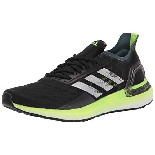Adidas Men`s Ultraboost Personal Best Running Shoe - Choose Sz/col Black/Silver Metallic/Signal Green