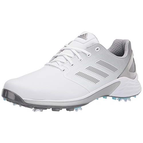 Adidas Men`s ZG21 Golf Shoe - Choose Sz/col White/Silver/Silver