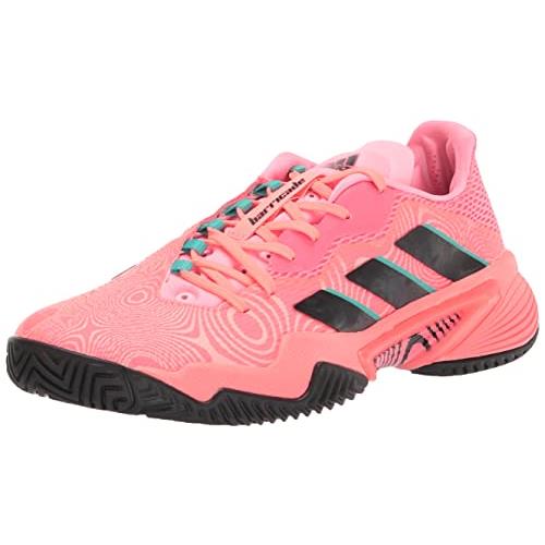 Adidas Men`s Barricade Tennis Shoe Option 1 Turbo/Core Black/Acid Red