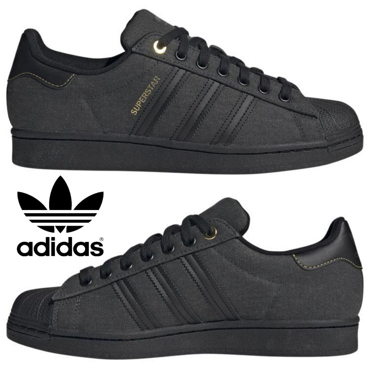 Adidas Originals Superstar Men`s Sneakers Comfort Sport Casual Shoe Red Black