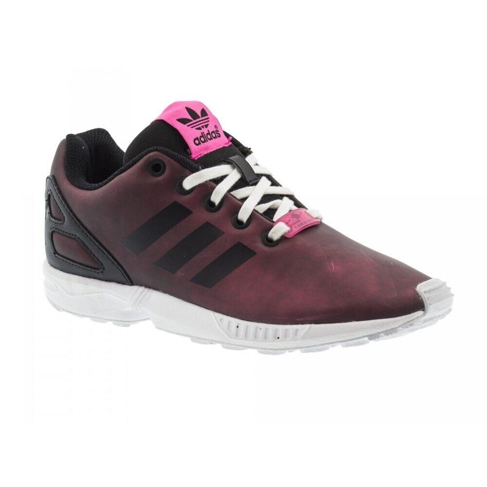 Adidas ZX Flux K S74957 Youth Core Black/shock Pink Sneaker Shoes Size 4 HS3466 - Core Black/Shock Pink