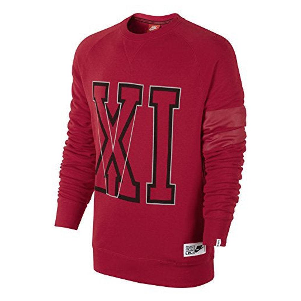 Nike Mens Lebron Crewneck Long Sleeve Sweatshirt XX-Large