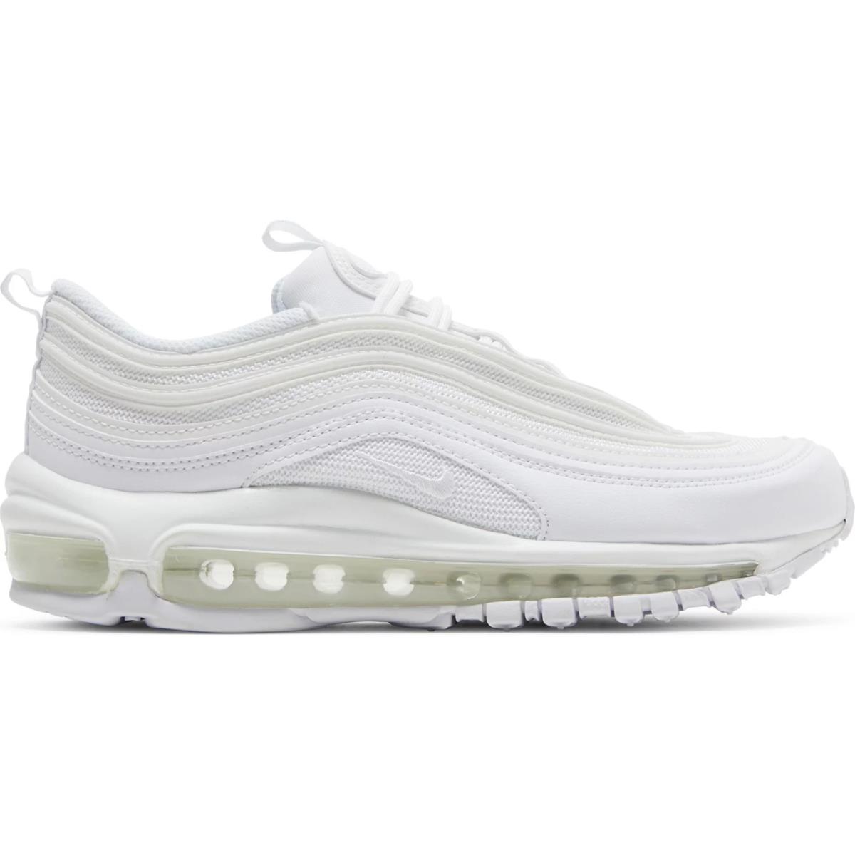 Nike Wmns Air Max 97 Triple White Sneakers Shoes DH8016-100 Multiple Sizes
