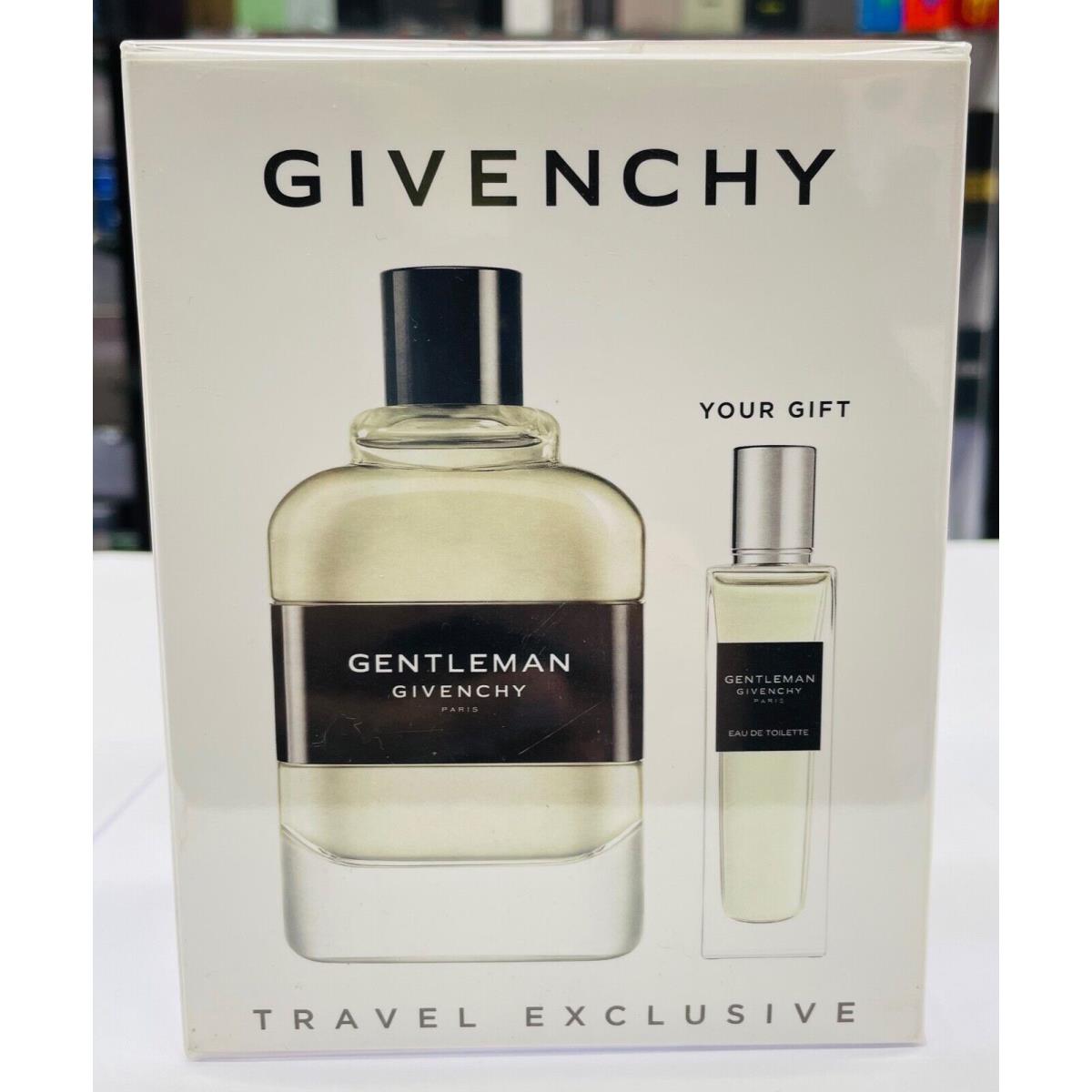 Gentleman Givenchy Paris Perfume Edt 3.3oz +travel Spray .5oz/15ml