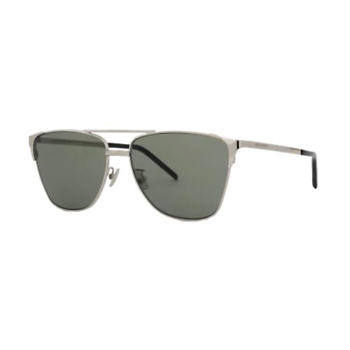 Stella Mccartney Core Sunglasses Silver/silver/green