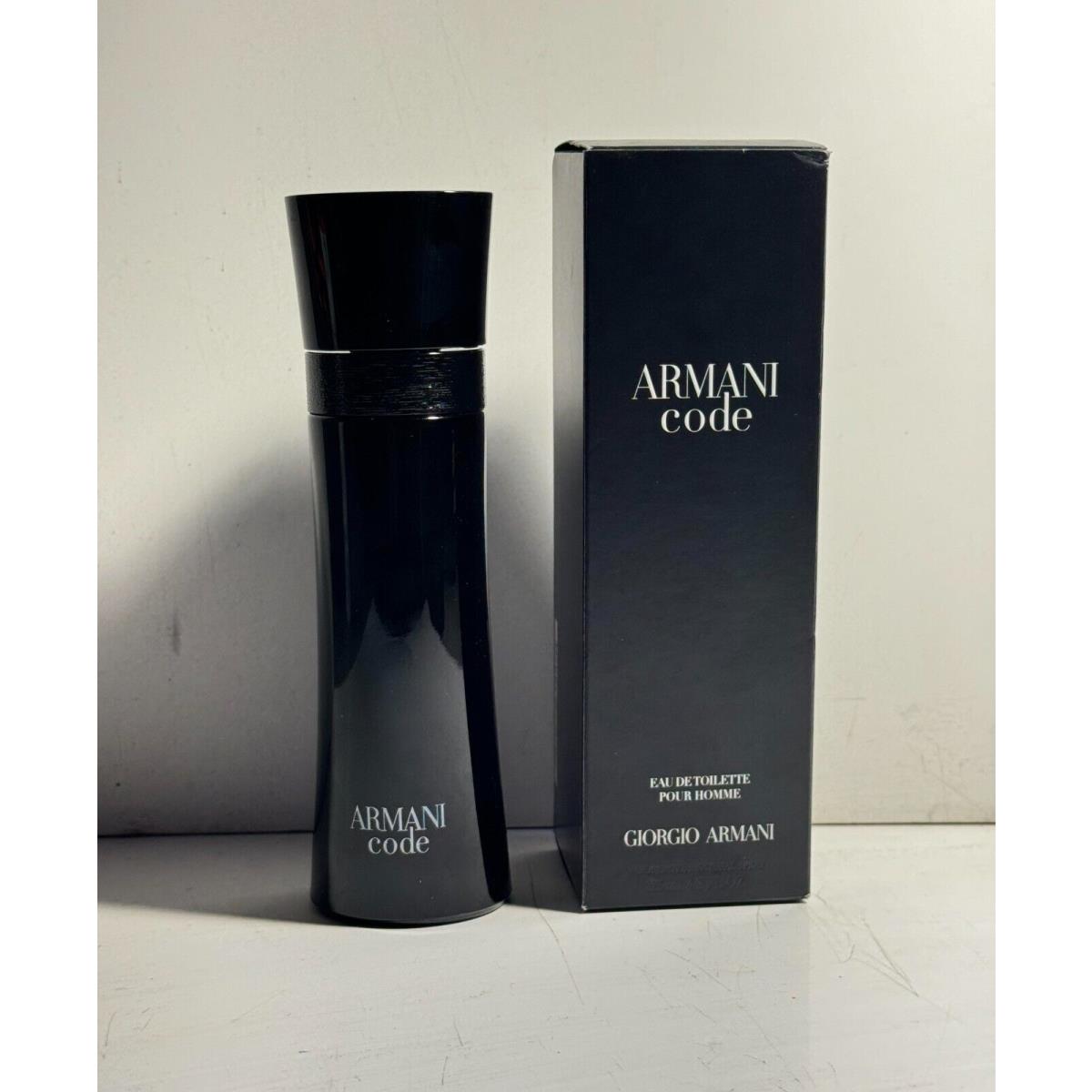 Giorgio Armani Code 125ml 4.2oz Men`s Eau de Toilette