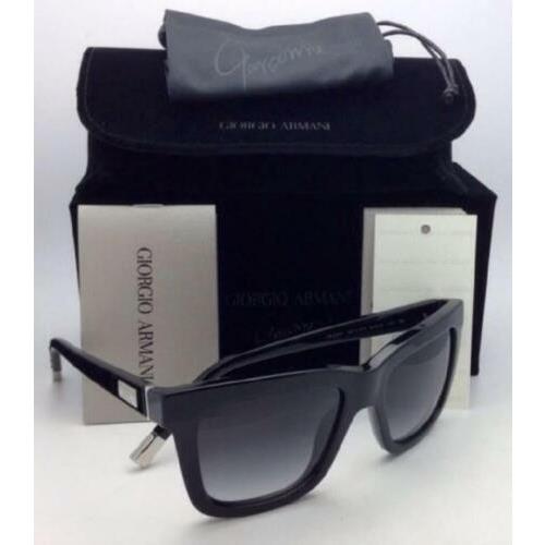 Giorgio Armani Sunglasses Garsonne AR 8024 5017/8G Black Frame w/ Velvet