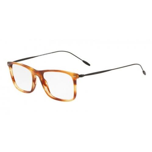 Giorgio Armani Eyeglasses AR7154 5713 Red Havana Full Rim Frame 53MM Rx-able