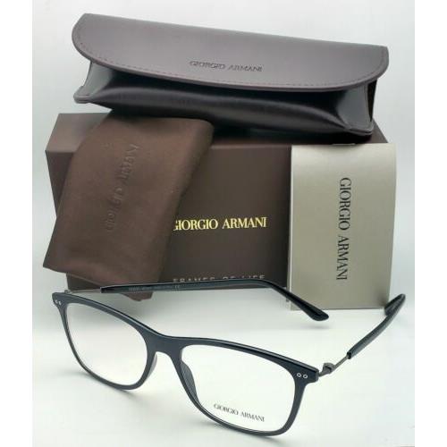 Giorgio Armani Eyeglasses AR 7059 5017 53-16 145 Thin Light Black Frames