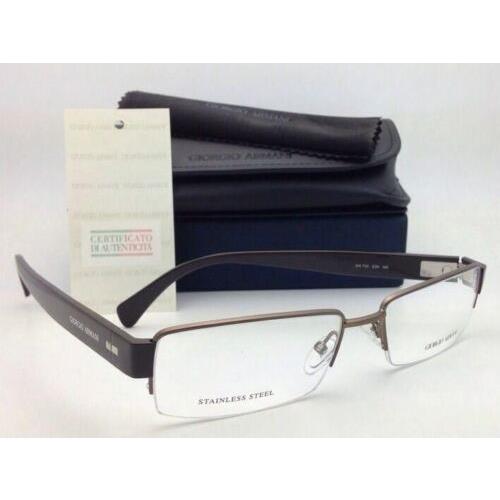 Giorgio Armani eyeglasses  - Brown Frame, Clear Lens 9