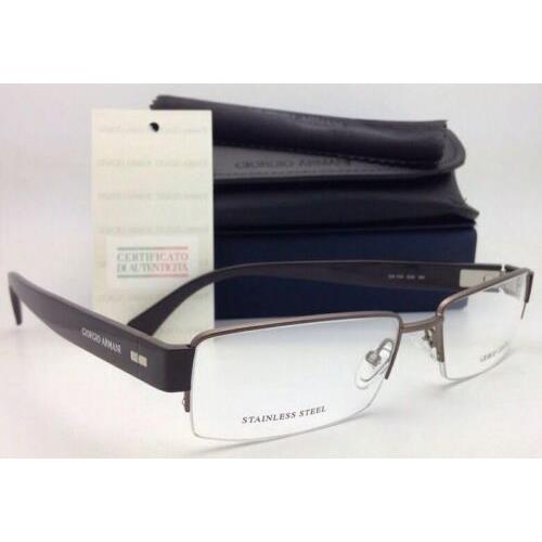 Giorgio Armani eyeglasses  - Brown Frame, Clear Lens 1