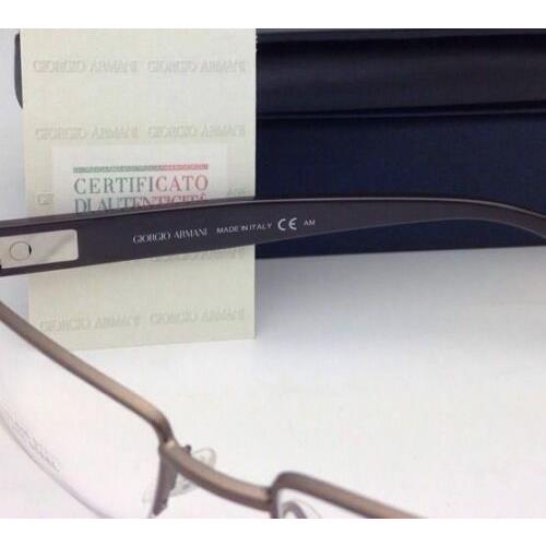 Giorgio Armani eyeglasses  - Brown Frame, Clear Lens 8