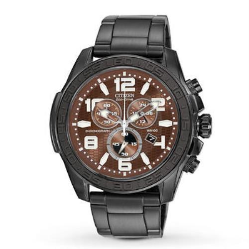 Citizen Eco Drive AT2275-56X Chronograph Stainless Steel Analog Men`s Watch