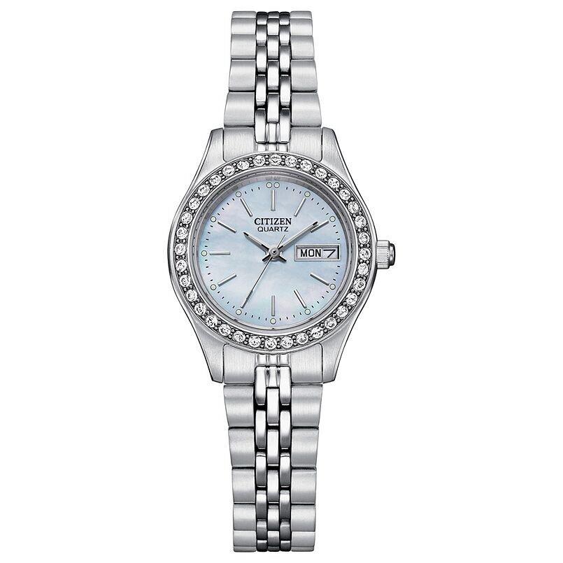 Citizen Quartz Women`s Silver Stainless Steel Watch EQ0530-51N