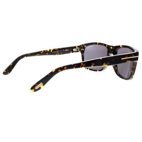 Tom Ford FT0678 52A Brown Tortoise Rectangle August Sunglasses - Tom Ford  sunglasses - 004623405136 | Fash Brands
