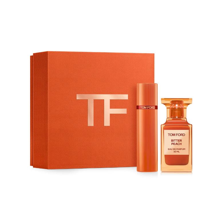 Tom Ford Private Blend Bitter Peach Eau De Parfum Set with Atomizer 50 ml