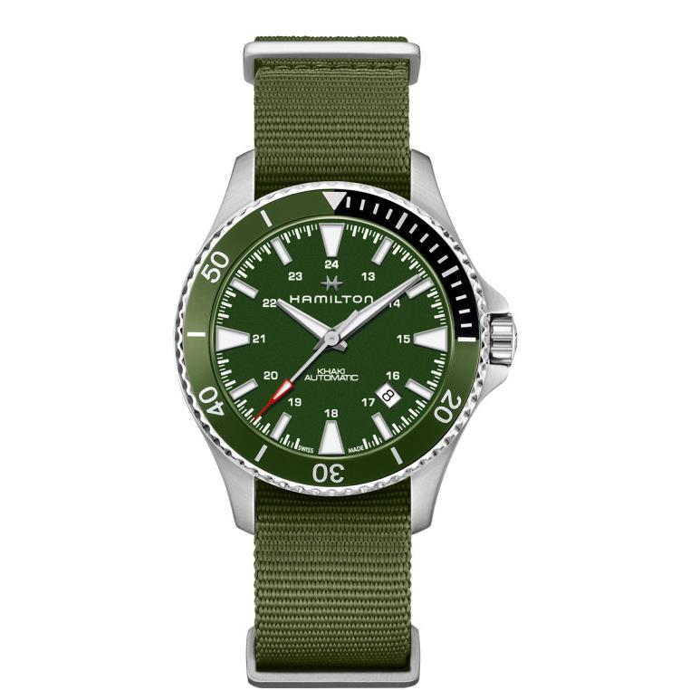 Hamilton Men`s Khaki Navy Scuba Auto H82375961