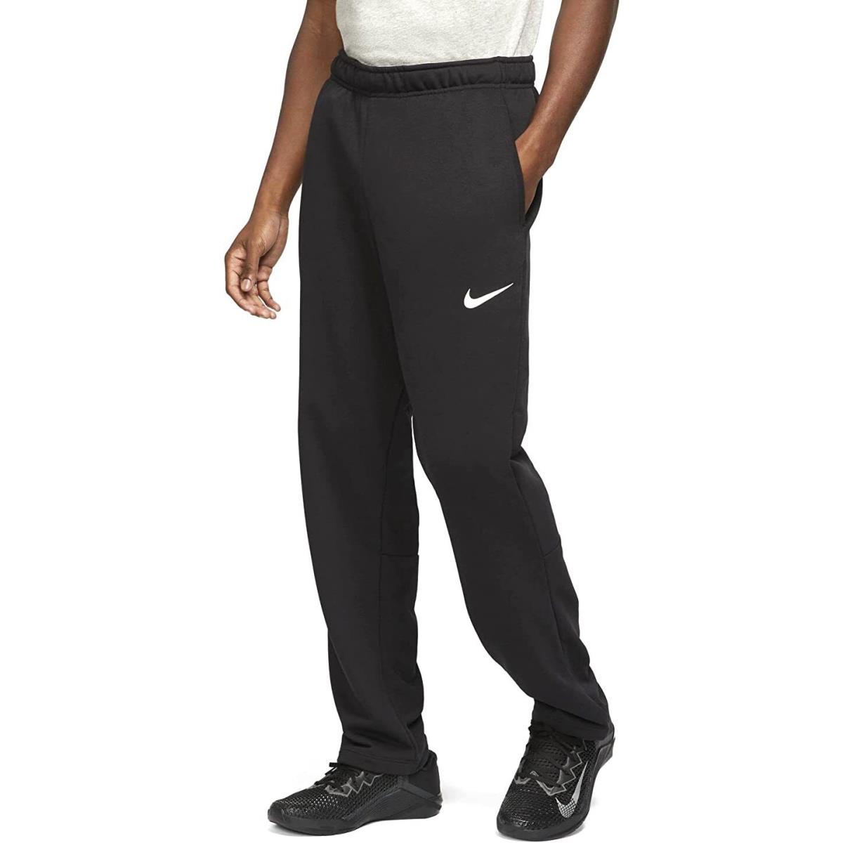 Nike Men`s Dri-fit Training Pants CZ6381-010 Black Size XL