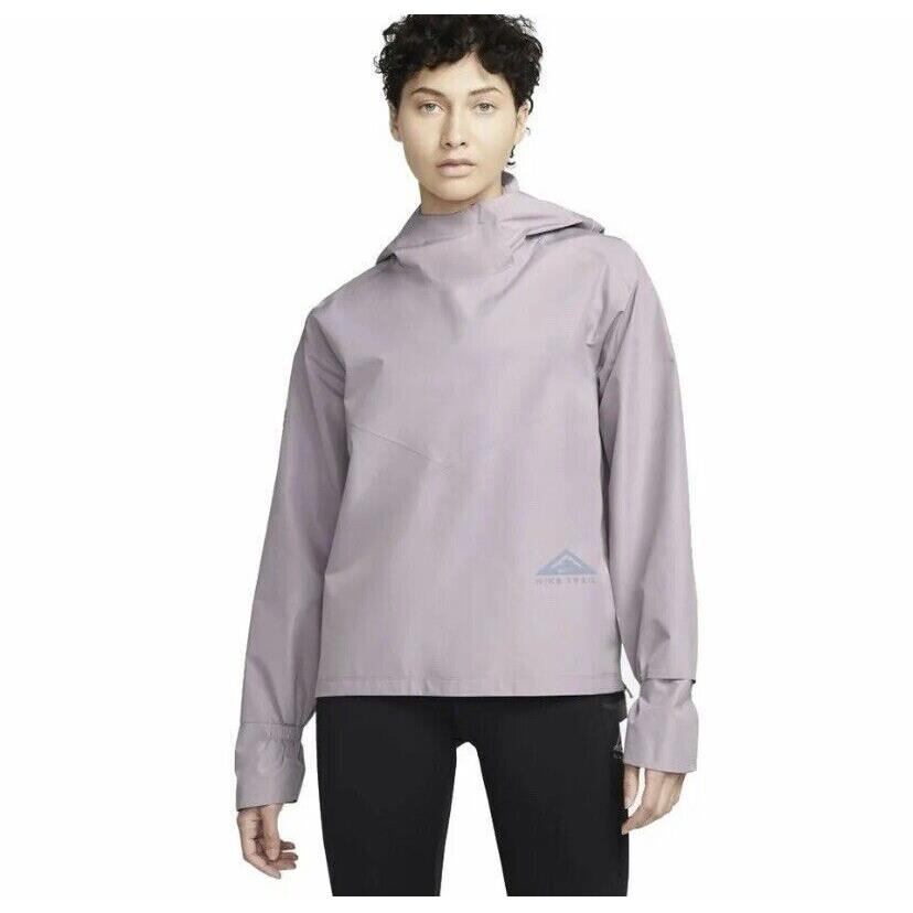 Nike Gore-tex Infinium Wmns Trail Running Jacket Plum DM7565-501 Size L NWT$185