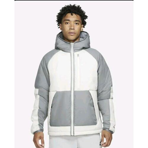 Nike Sportswear Therma-fit Legacy Hooded Puffer Jacket Men`s Size XL DD6857-084