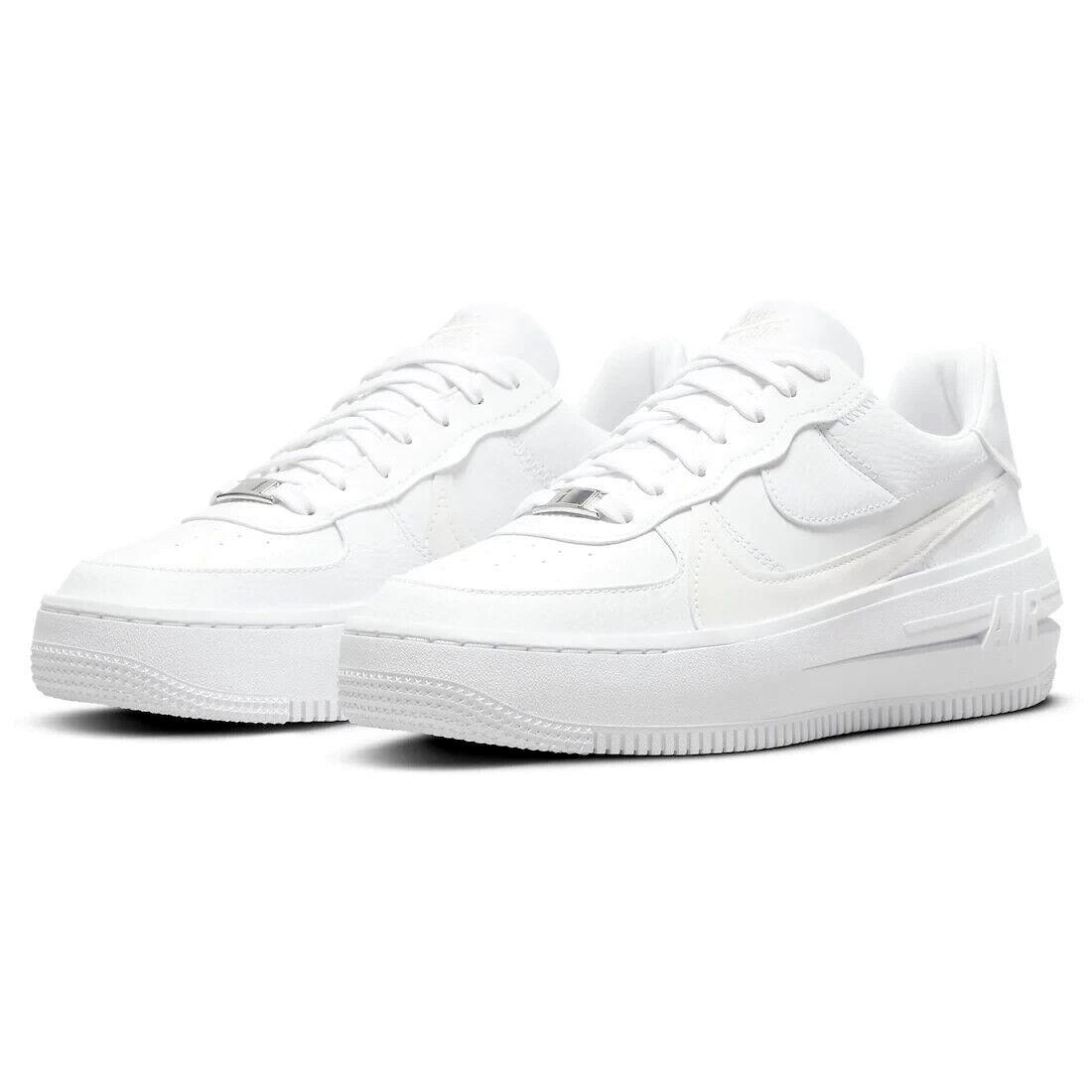Nike AF1 Plt.af.orm Womens Size 10 Shoes DJ9946 100 Summit White