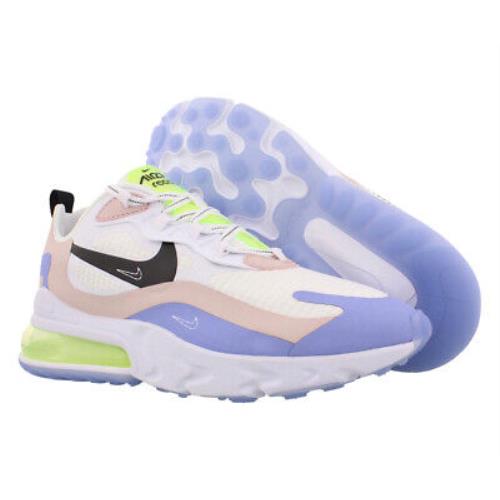 Nike Air Max 270 React Womens Shoes Size 6 Color: White/black/ghost Green