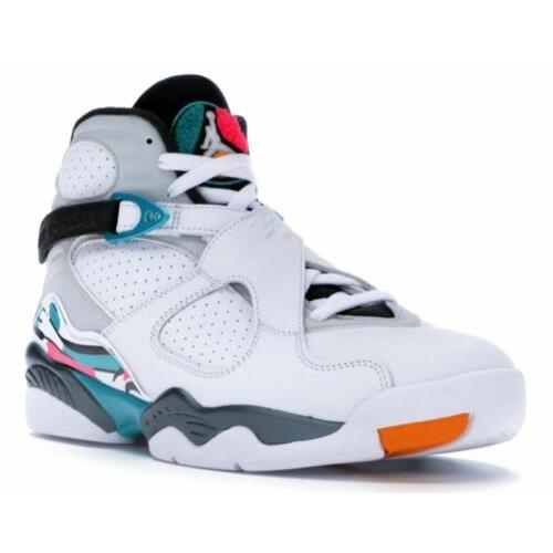 Nike Air Jordan Viii 8 Retro South Beach Men`s Shoes Size 13