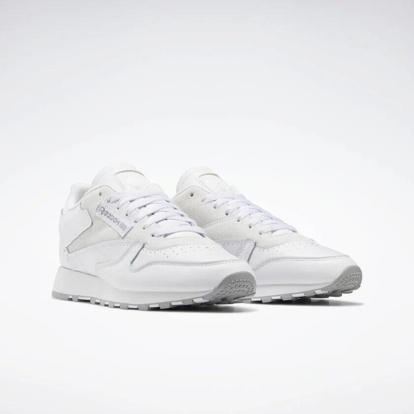 Reebok Classic Leather Make It Yours GX6196 Men`s Ftwr White Running Shoes NR276