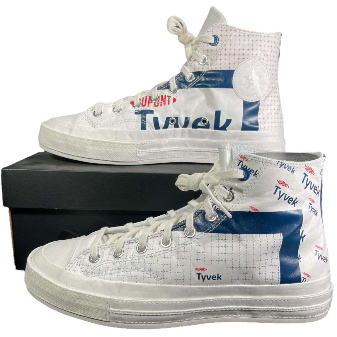 Converse Chuck Taylor 70 Sneaker Dupont Tyvek 170061C Rare Men`s Shoe Size 13