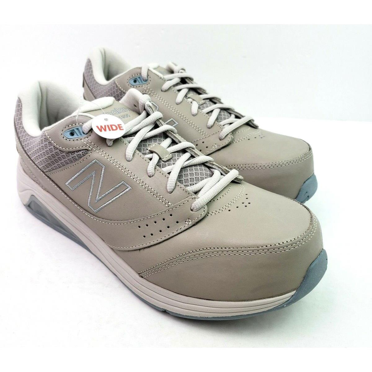 New Balance Walking Marche Womens Size 13 2E Beige Lace Up Sneaker Shoes WW928GR