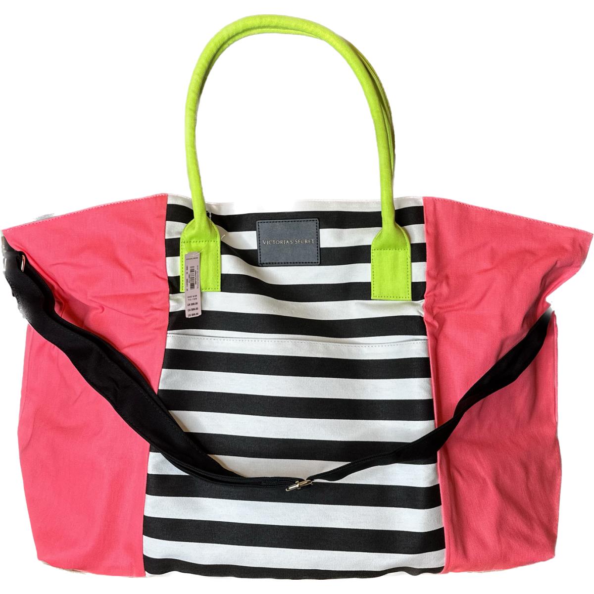 Victoria`s Secret Getaway Tote Bag Large Travel Weekender Duffle