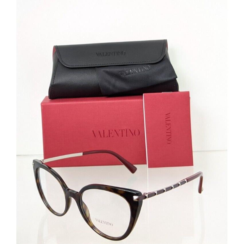 Valentino Eyeglasses VA 3040 5002 53mm 3040 Tortoise Burgundy