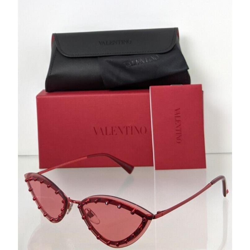 Valentino Sunglasses VA 2033 3054/84 Red Frame