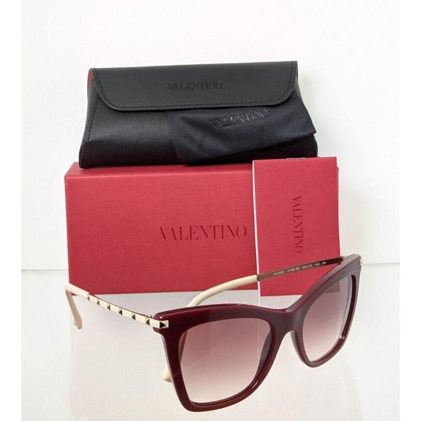 Valentino Sunglasses VA 4061 3004/4L Blue Gold 4061 Frame