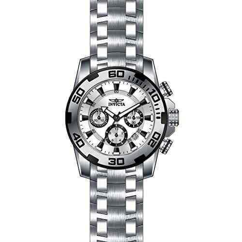 Invicta Pro Diver Chronograph Silver Dial Men`s Watch 22317