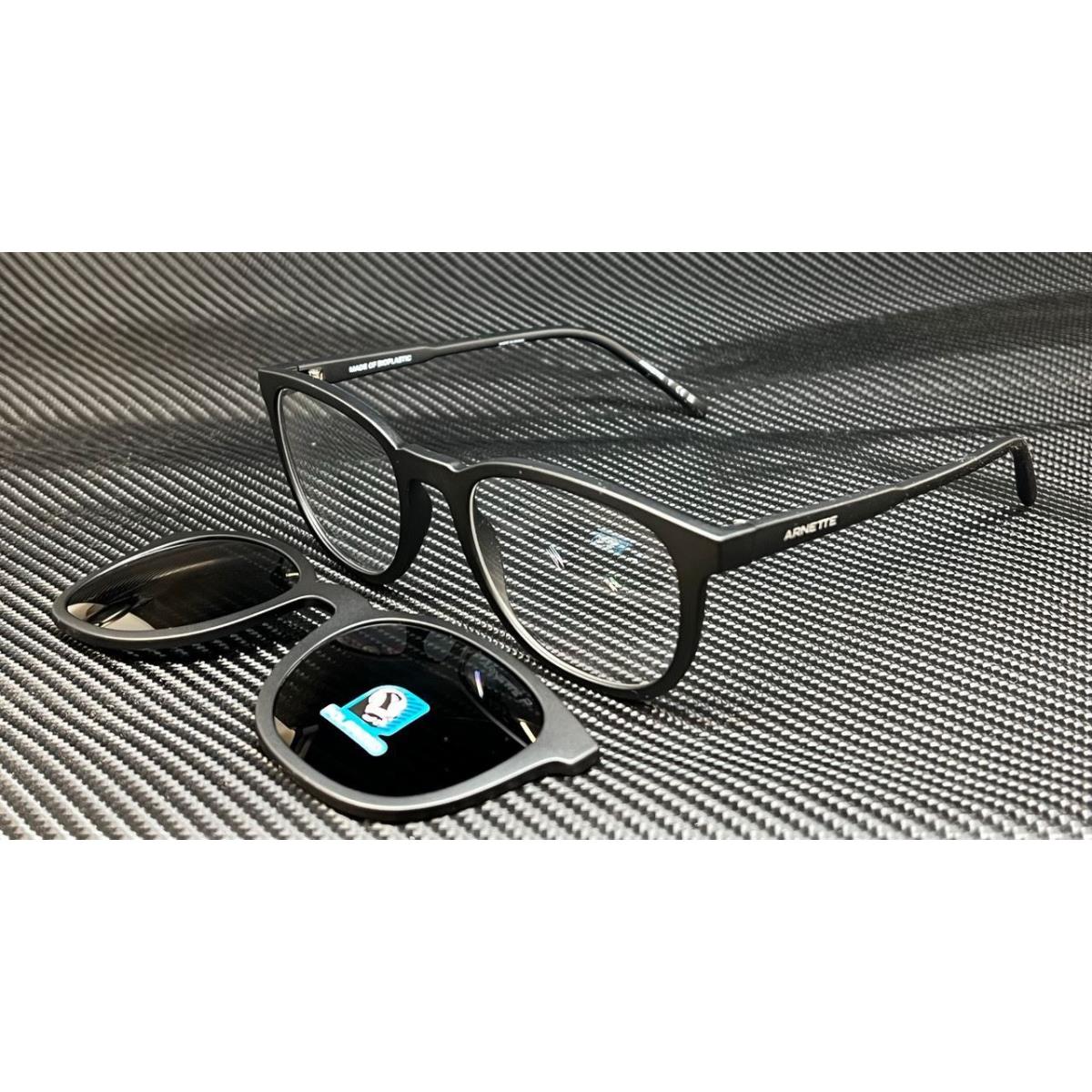 Arnette AN4289 27581W Matte Black Grey Polarized Men`s 53 mm Sunglasses