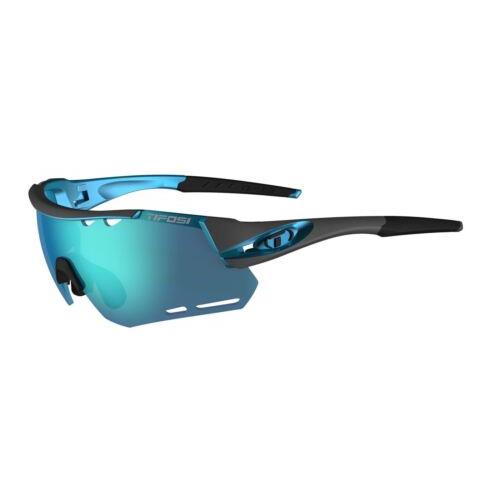 Tifosi Optics Alliant Sunglasses Cycling Running Gunmetal - Clarion Blue, AC Red, Clear