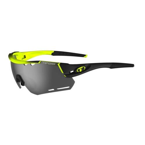 Tifosi Optics Alliant Sunglasses Cycling Running Race Neon - Smoke, AC Red, Clear
