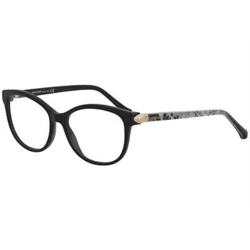 Roberto Cavalli Eyeglasses Ras RC0941 RC/0941 005 Black Optical Frame 53mm - Frame: Black