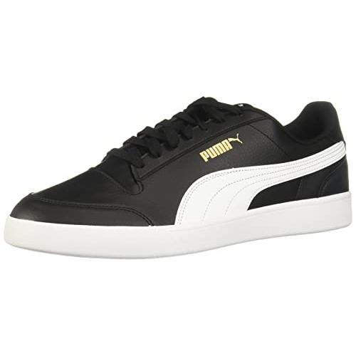 Puma Men`s Shuffle Sneaker - Choose Sz/col Black-white-team Gold