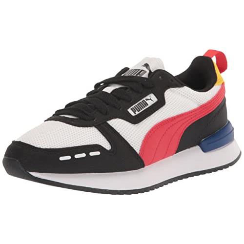 Puma Unisex-child R78 Sneaker - Choose Sz/col Puma White-high Risk Red-puma Black