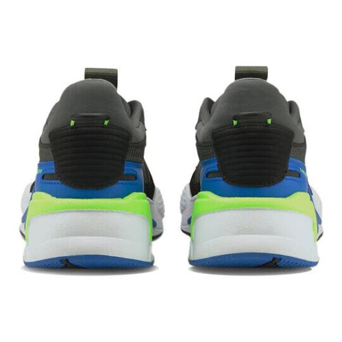 Puma shoes Reinvention - Dark Shadow-Future Blue-Green 3