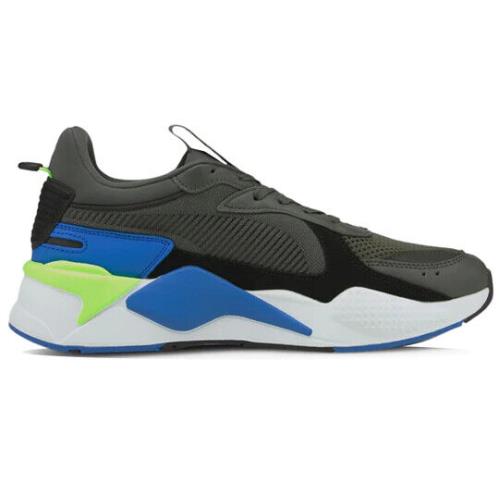 Puma shoes Reinvention - Dark Shadow-Future Blue-Green 5
