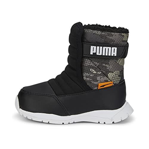 Puma Unisex-child Nieve Winter Sashiko Boots Snow - Choose Sz/col Black/White