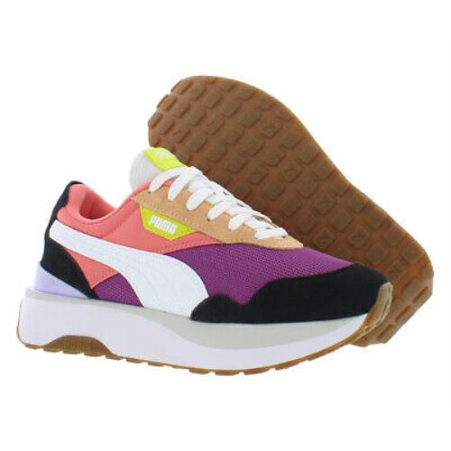 Puma Cruise Rider Sunset Womens Shoes Size 6 Color: Black/white/yellow