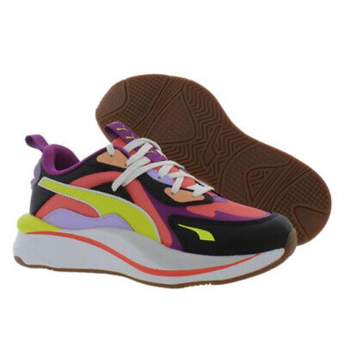 Puma Rs Curve Sunset Womens Shoes Size 6 Color: Peach/nrgy Yellow/black