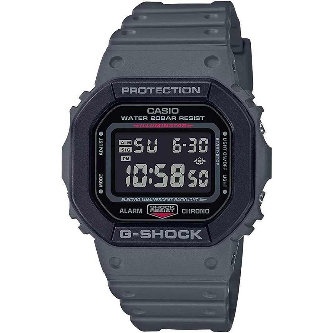 Casio G-shock DW5610SU-8D Watch Men`s Digital Utility Color Gray