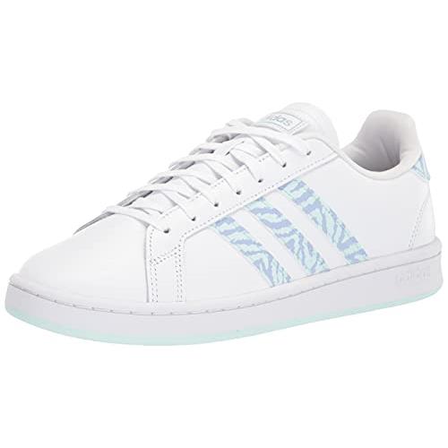Adidas Women`s Grand Court Sneaker - Choose Sz/col White/White/Halo Mint